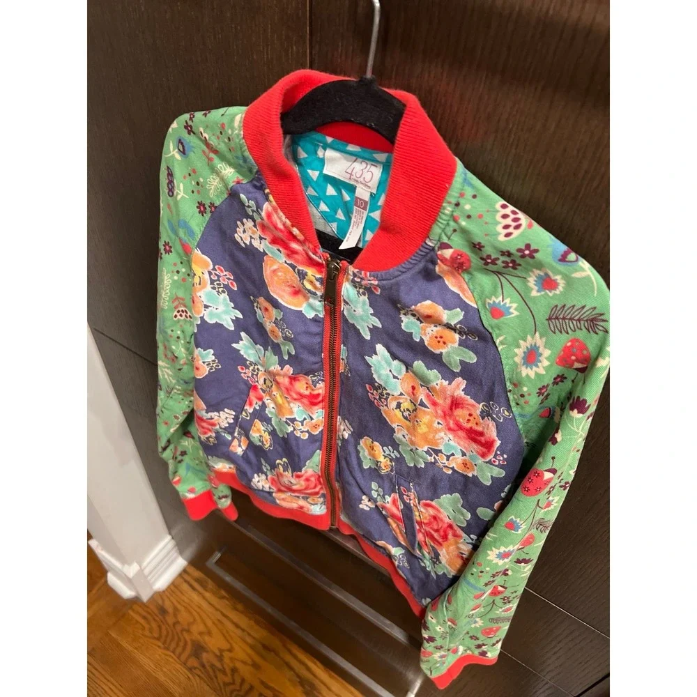 Matilda Jane 435 Cabin Night Jacket in a floral and ladybug print‎ 10